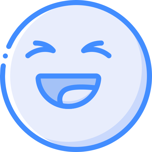 bardzo szczęśliwy Basic Miscellany Blue ikona
