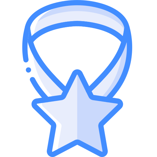 メダル Basic Miscellany Blue icon
