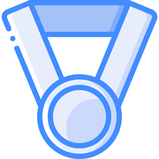 medal Basic Miscellany Blue ikona