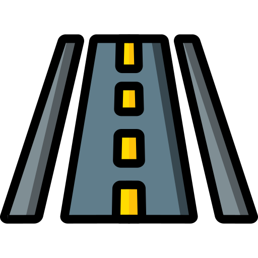 Motorway Basic Miscellany Lineal Color icon