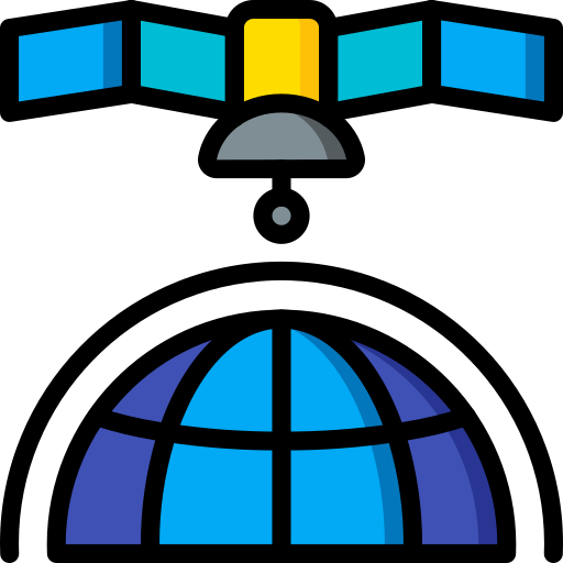 衛星 Basic Miscellany Lineal Color icon