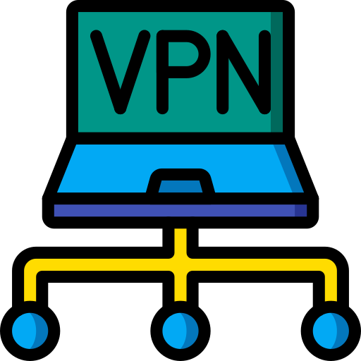 Vpn Basic Miscellany Lineal Color icon