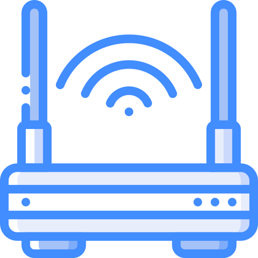 wi-fi Basic Miscellany Blue ikona