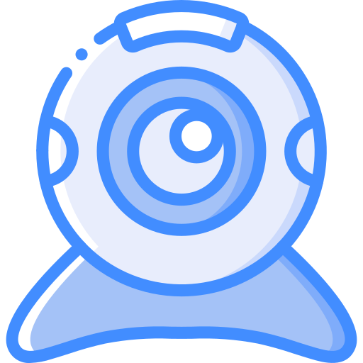 kamerka internetowa Basic Miscellany Blue ikona