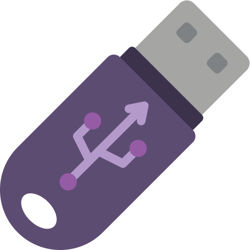 pen drive Basic Miscellany Flat Ícone