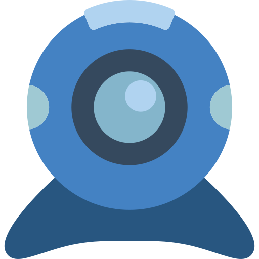 Webcam Basic Miscellany Flat icon
