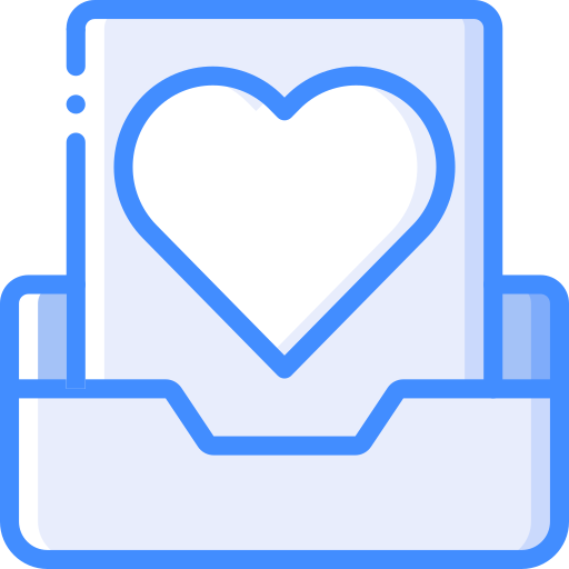 Email Basic Miscellany Blue icon