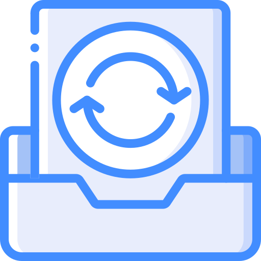 Email Basic Miscellany Blue icon