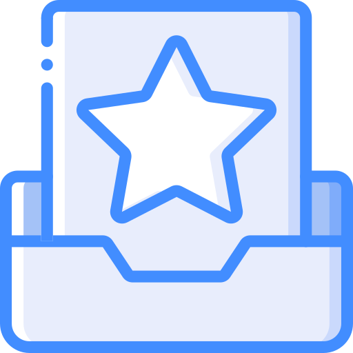 Email Basic Miscellany Blue icon