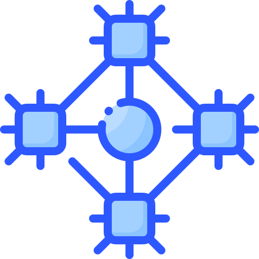 blockchain Vitaliy Gorbachev Blue icona