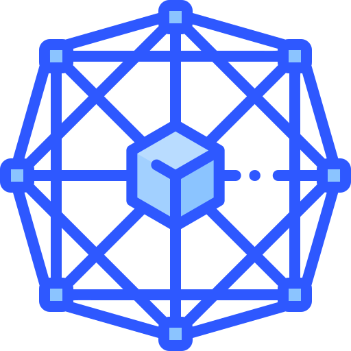 blockchain Vitaliy Gorbachev Blue ikona