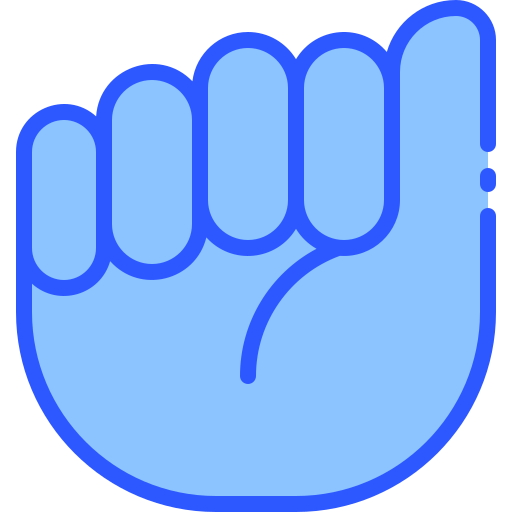Буква А Vitaliy Gorbachev Blue иконка