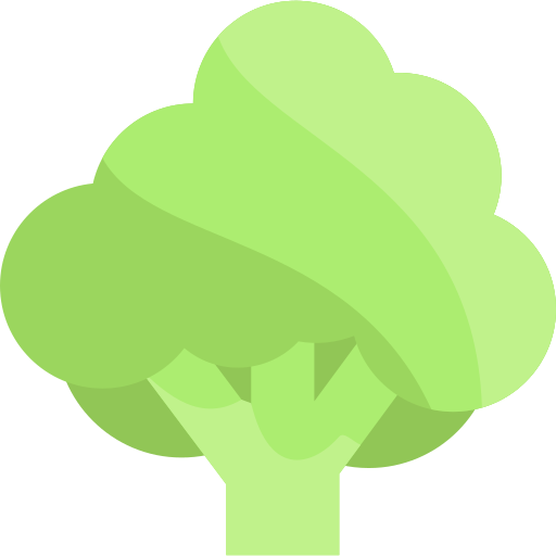 broccoli Vitaliy Gorbachev Flat icoon