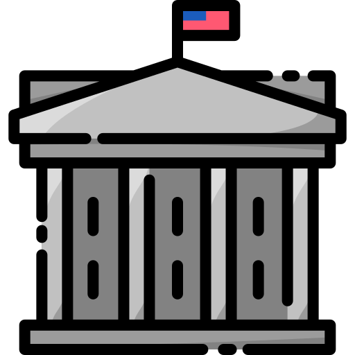 witte huis Vitaliy Gorbachev Lineal Color icoon