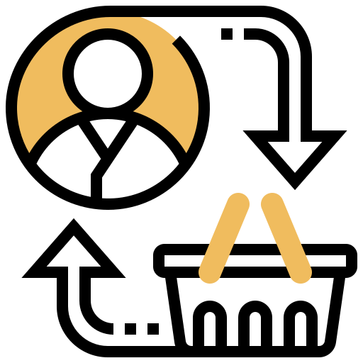 Business Meticulous Yellow shadow icon