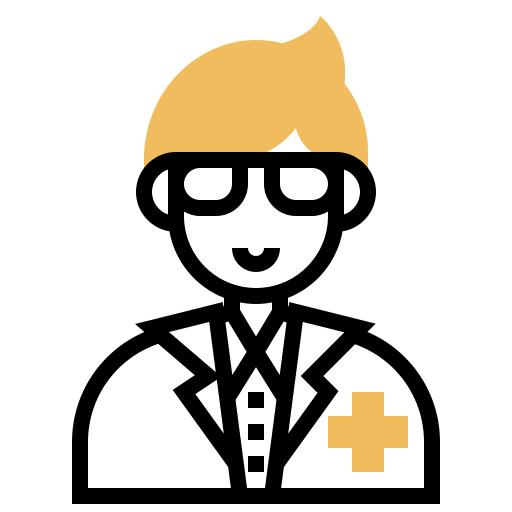médico Meticulous Yellow shadow icono
