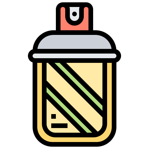 farb spray Meticulous Lineal Color icon