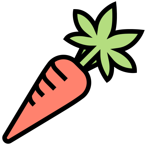 Морковь Meticulous Lineal Color иконка