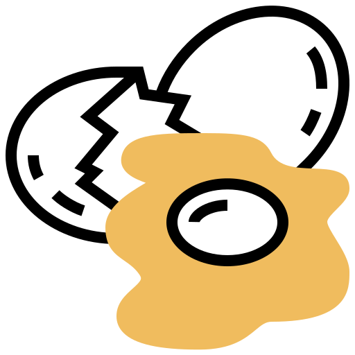 huevo Meticulous Yellow shadow icono