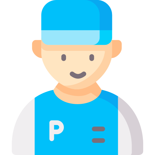 Parking worker Special Flat icon