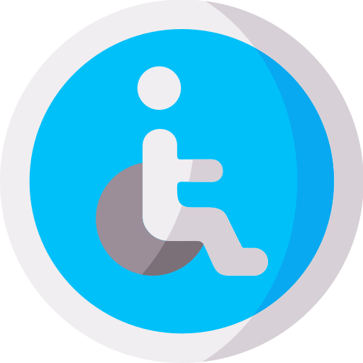 discapacidad Special Flat icono