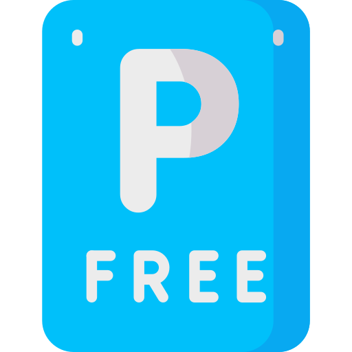 Free parking Special Flat icon