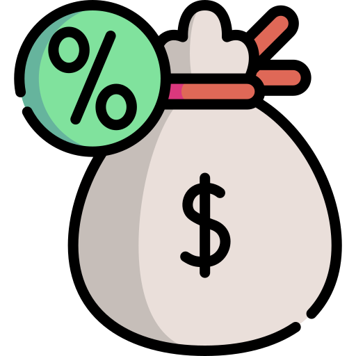 Money bag Special Lineal color icon