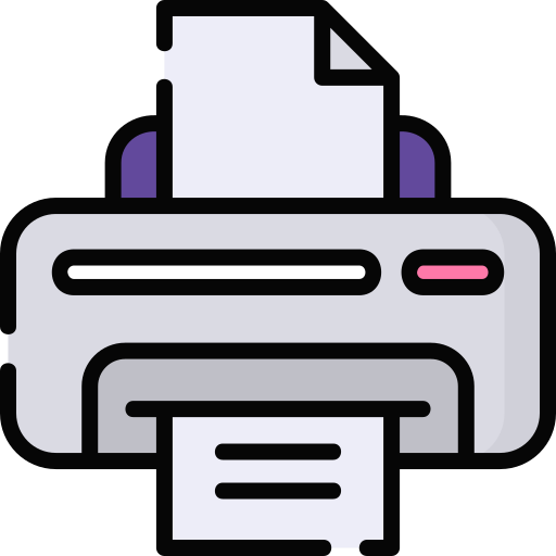Принтер Special Lineal color иконка