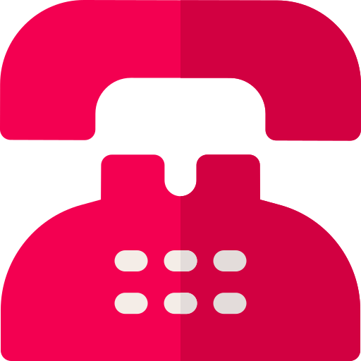 teléfono Basic Rounded Flat icono
