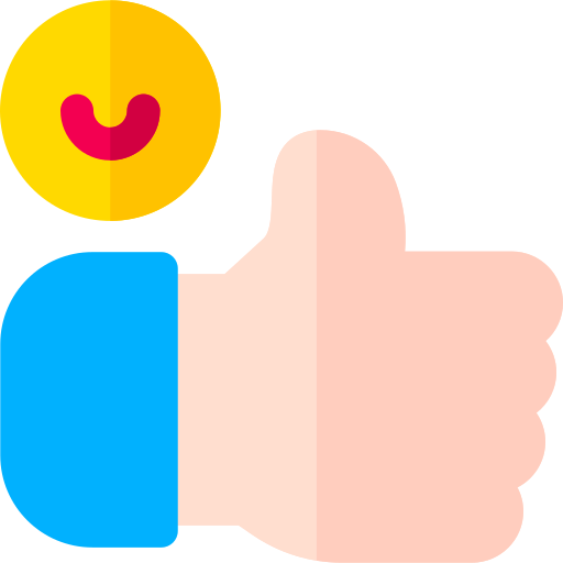 revisión positiva Basic Rounded Flat icono
