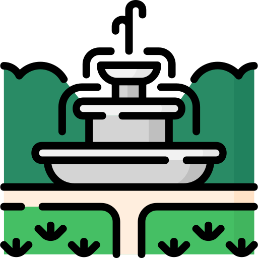 Fountain Special Lineal color icon