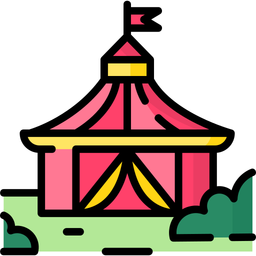 Цирк Special Lineal color иконка