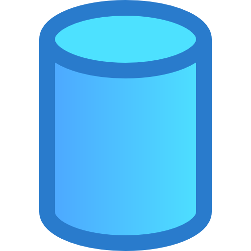 Cylinder Smooth Rounded Color icon