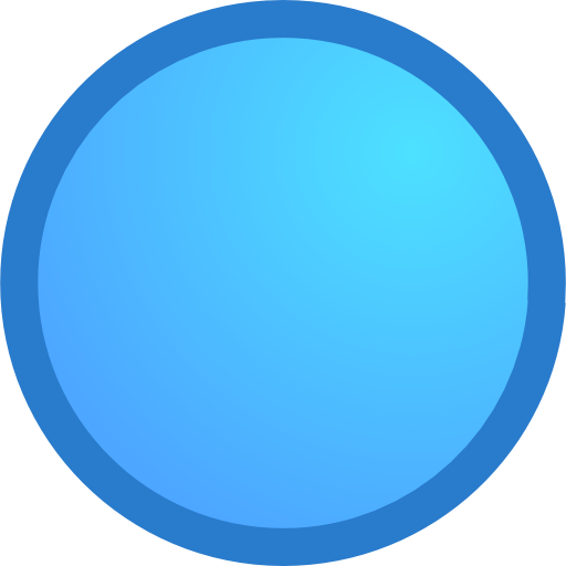 círculo Smooth Rounded Color Ícone