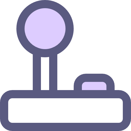 Joystick Smooth Rounded Color icon