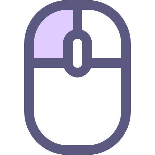 Mouse Smooth Rounded Color icon