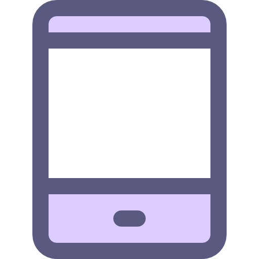 telefon komórkowy Smooth Rounded Color ikona