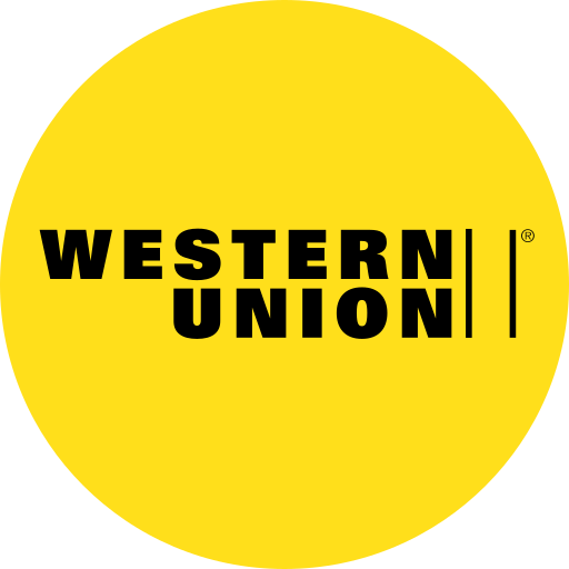 western union Roundicons Circle flat icona