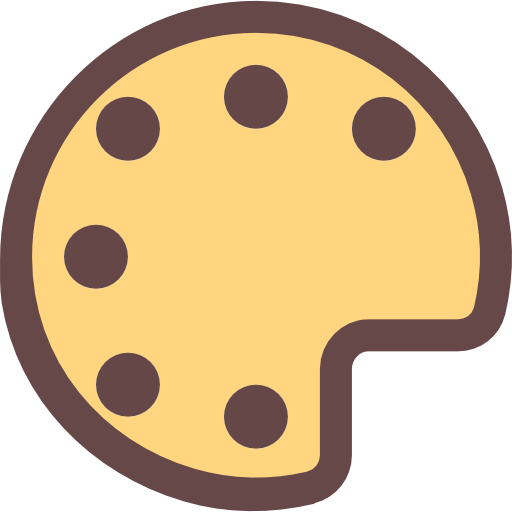 farbpalette Smooth Rounded Color icon