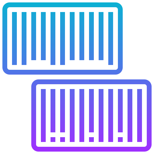 código de barras Meticulous Gradient icono