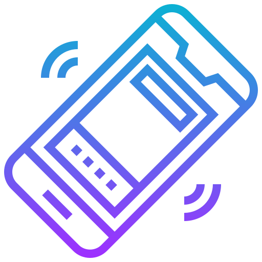 smartfon Meticulous Gradient ikona