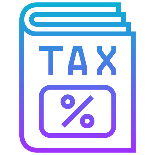 Tax Meticulous Gradient icon
