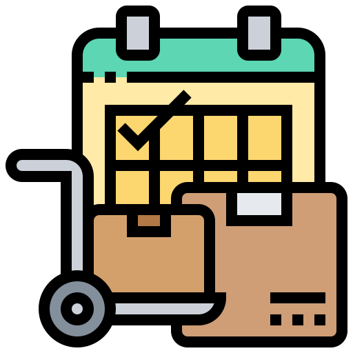 Shipping Meticulous Lineal Color icon