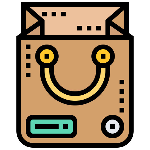 Shopping bag Meticulous Lineal Color icon