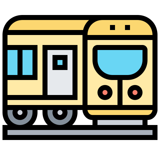 기차 Meticulous Lineal Color icon