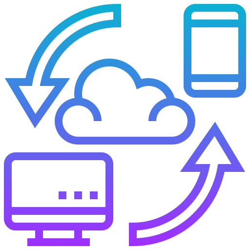 Synchronize Meticulous Gradient icon