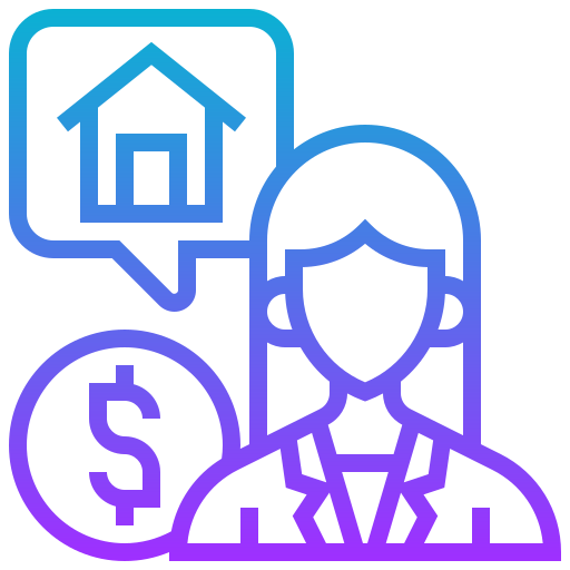 Real estate Meticulous Gradient icon