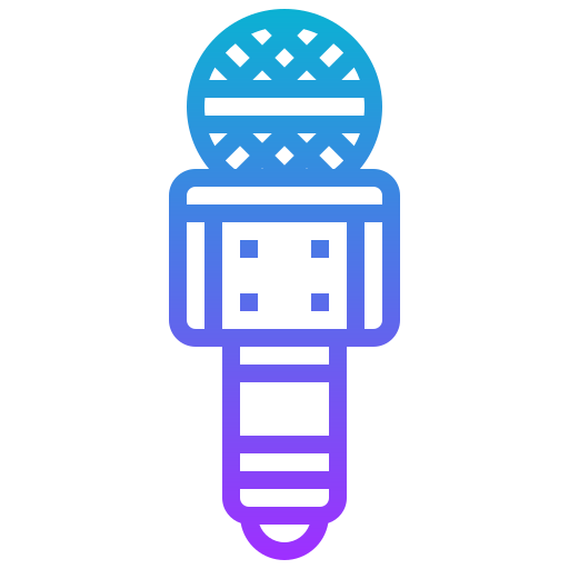 mikrofon Meticulous Gradient ikona
