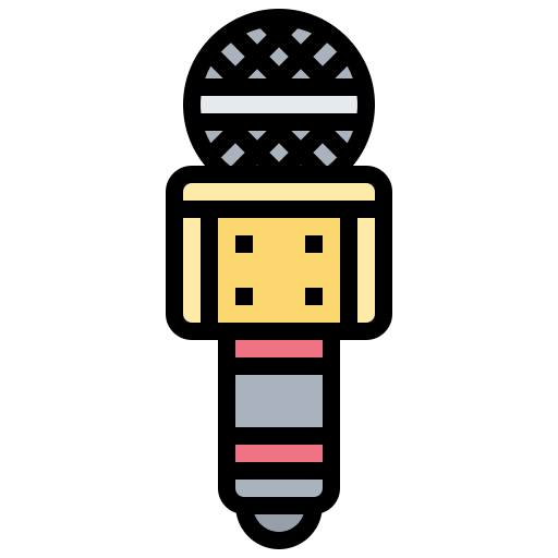 Microphone Meticulous Lineal Color icon