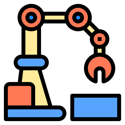 Robotic arm Phatplus Lineal Color icon